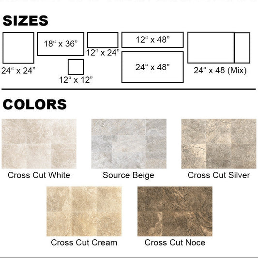 Outdoor Living Travertine Look