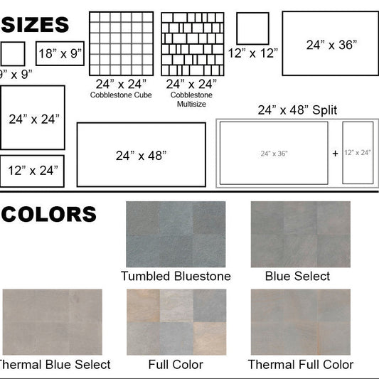 Outdoor Living Bluestone