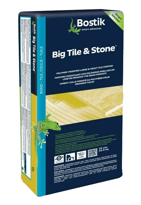 Big Tile & Stone - Polymer-Modified Large & Heavy Tile Mortar