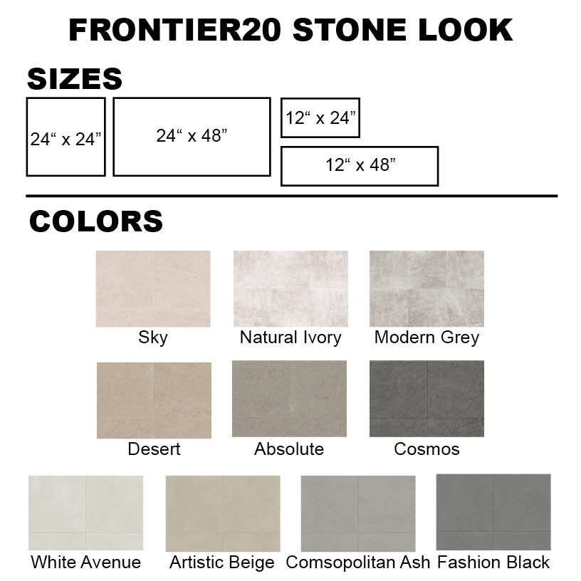 Frontier20 Stone Look