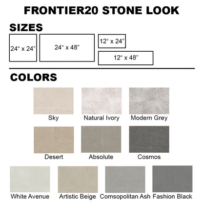 Frontier20 Stone Look