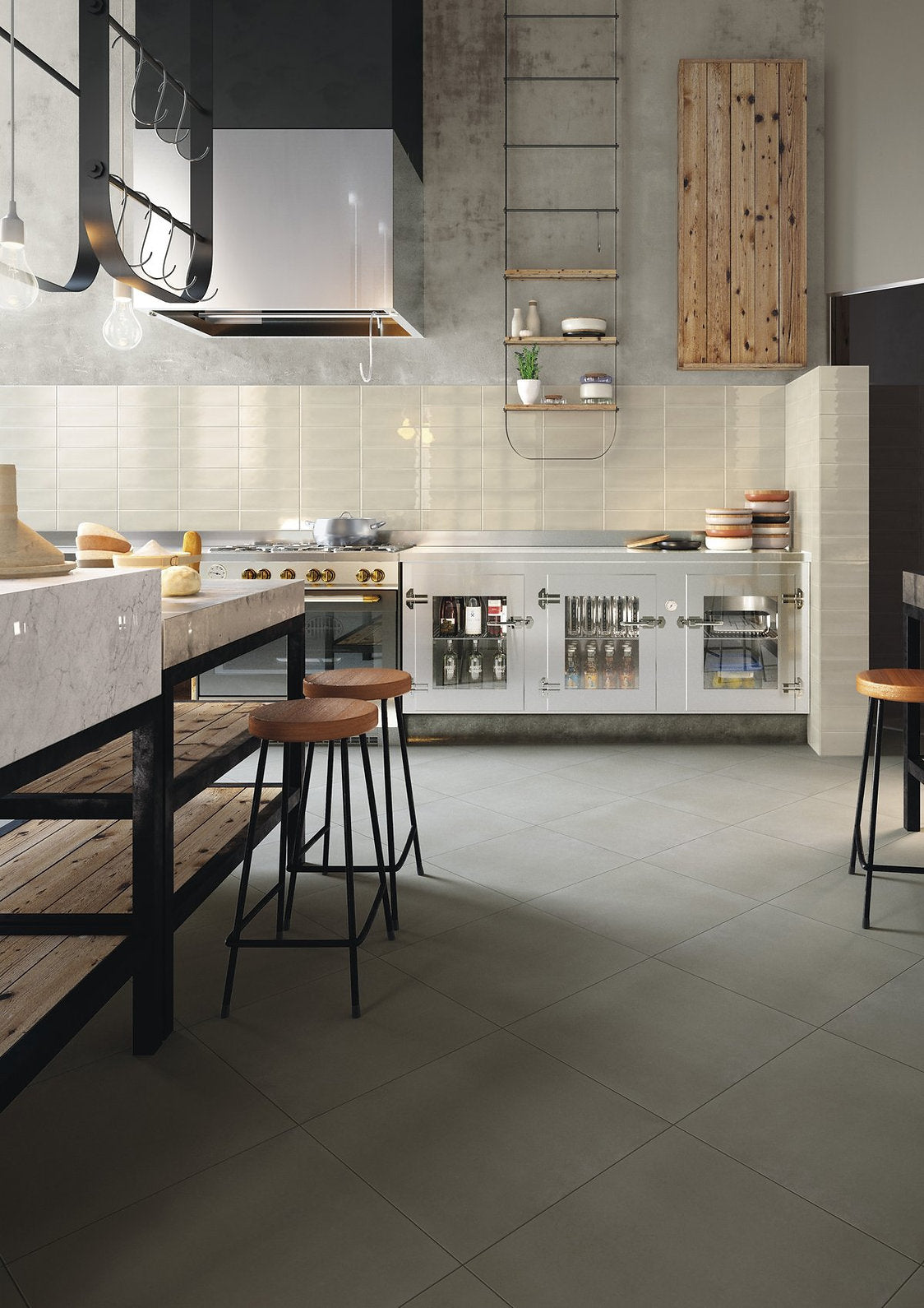 Clay Tiles Wall