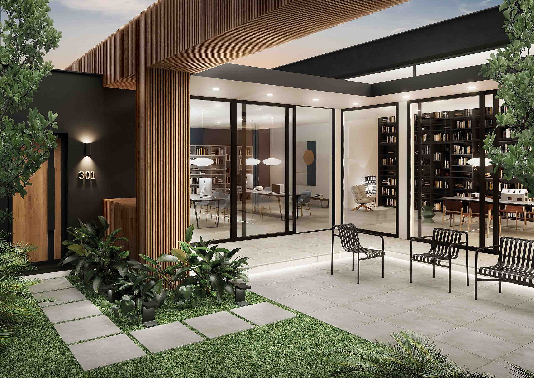 Outdoor Living Concrete Look