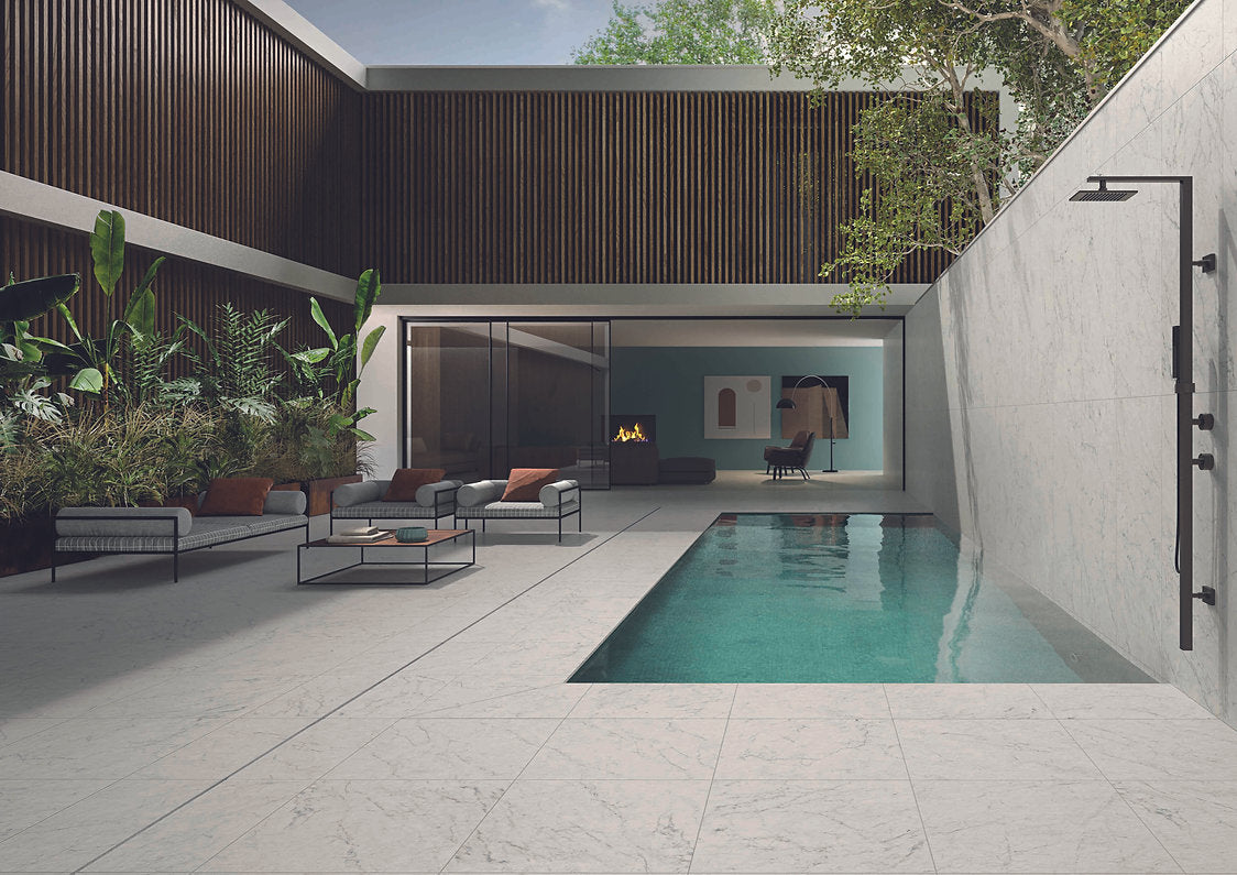 Outdoor Living Marble Look